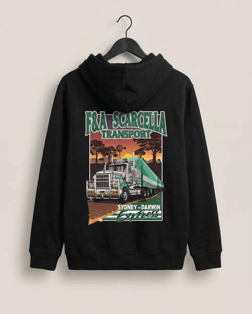 Road Train Hoodie — back print