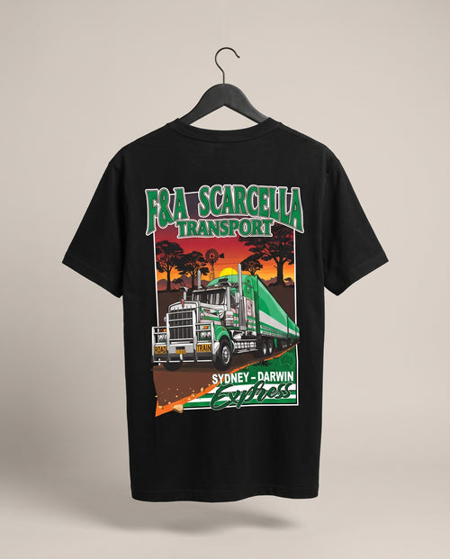 Road Train Tee — back print